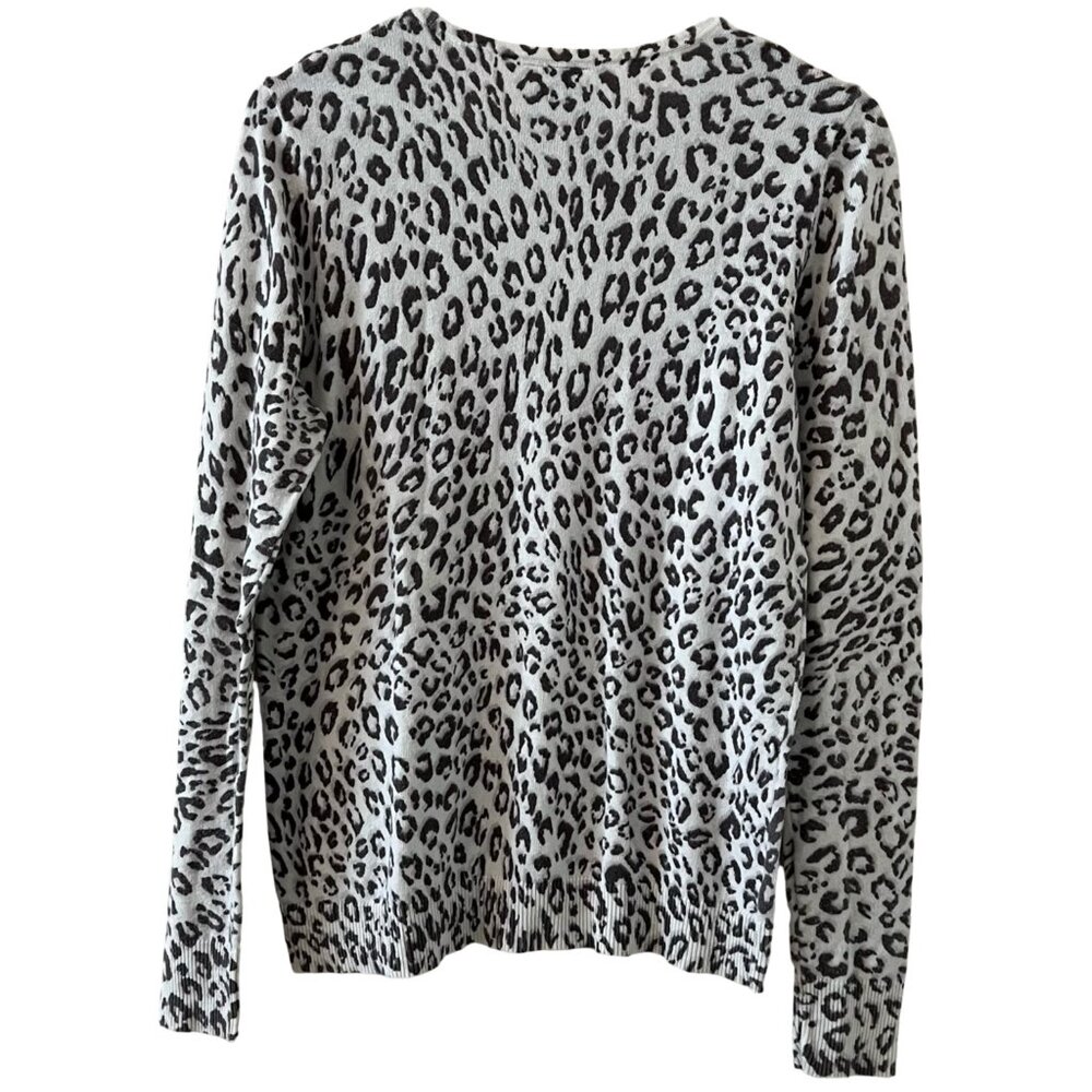 Ann Taylor Leopard Pullover Sweater - Picture 2 of 4